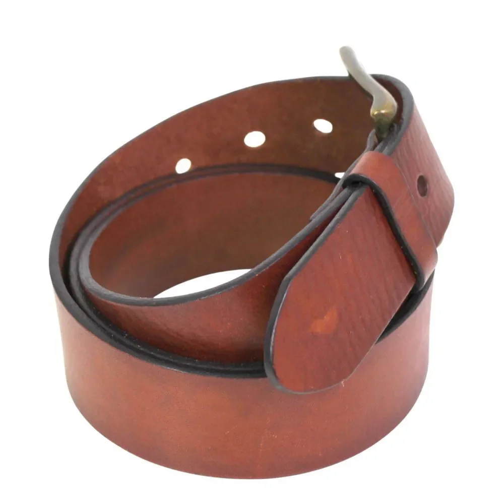 Levi's SADDLE BROWN REAL LEATHER 1 3/8
